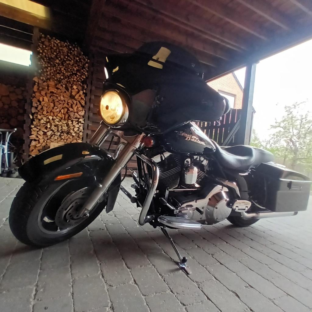 Street glide Harley Davidson Streetglide, Poignées chauffantes, Permis Moto A, Plus de 35 kW, 2 cylindres