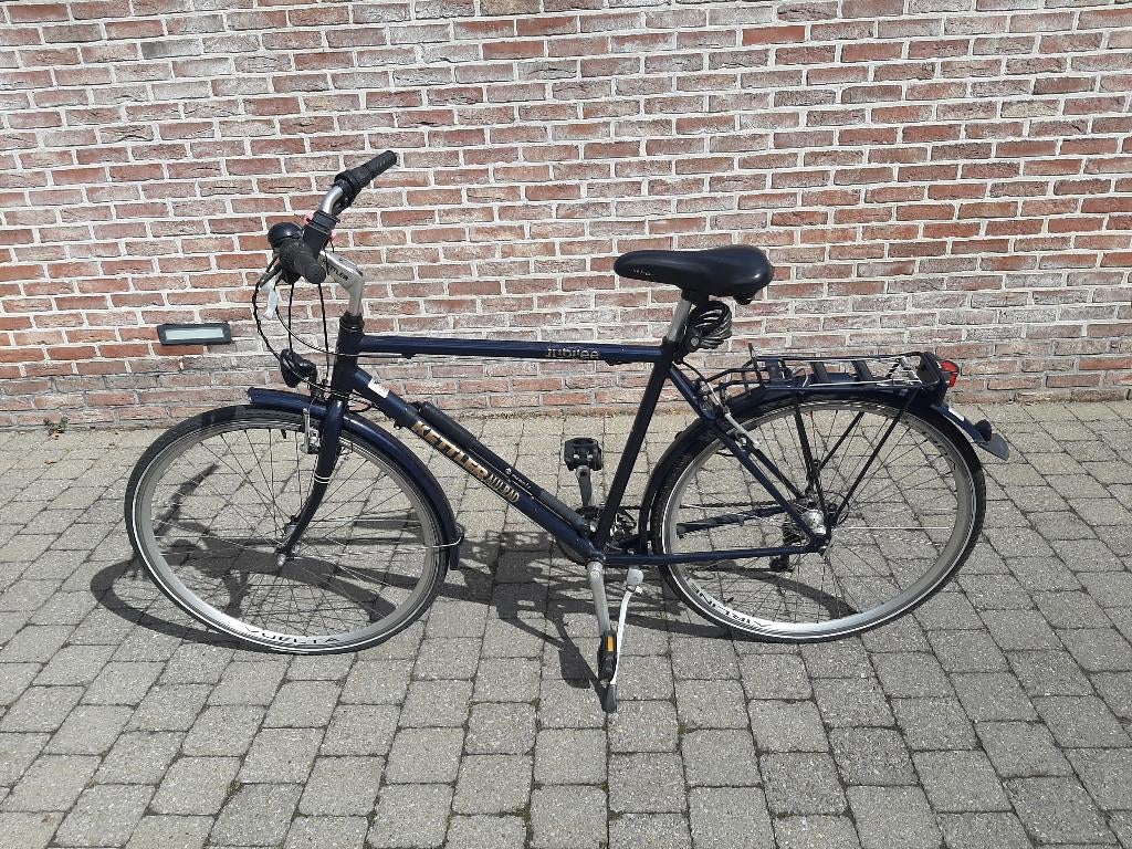 Herenfiets, Gebruikt, Velgrem, Versnellingen, 53 tot 57 cm