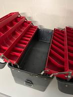 Tackle box/viskoffer/gereedschapskist: tool shed by Ekco, Ophalen of Verzenden, Gebruikt, Koffer of Tas