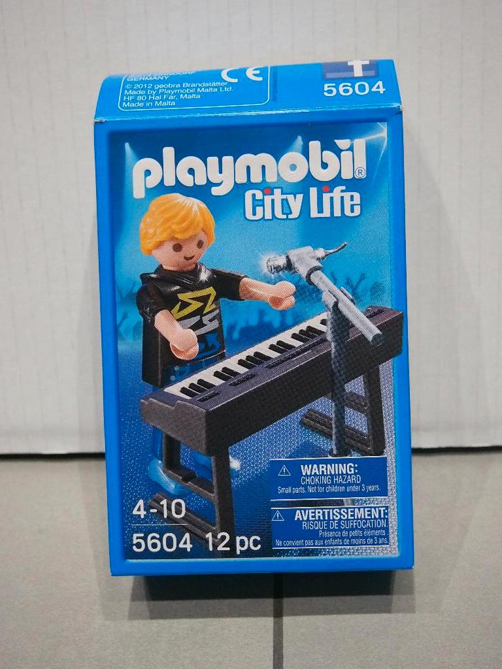 Playmobil set 5604 Popstar Keyboard, Kinderen en Baby's, Speelgoed | Playmobil, Zo goed als nieuw, Complete set, Ophalen