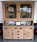 Unique : Superbe buffet double corps en orme massif, Enlèvement ou Envoi, Utilisé