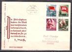 Postzegels DDR (9) : Diverse FDC's en brieven 1, Ophalen of Verzenden, DDR, Gestempeld
