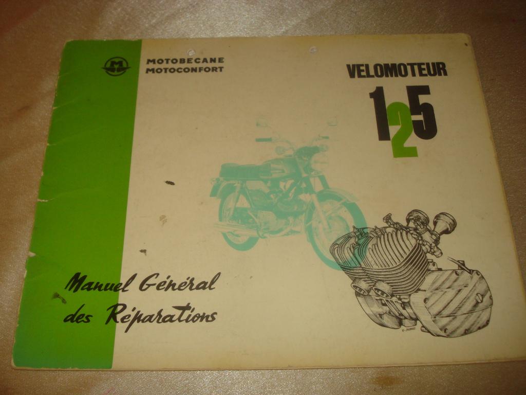MOTOBECANE Vélomoteur 125 Manuel Général des Réparations, Motos, Enlèvement ou Envoi, Autres marques