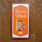 Emaille Schild ZEISS IKON Duits Reclamebord Vintage Jaren 30, Envoi, Utilisé, Autres Marques