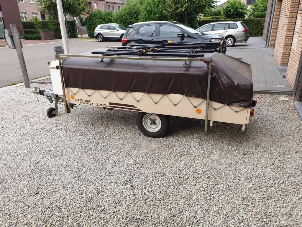 Chariot de camping Conrad Royale 320 DL, Autos : Divers, Remorques, Enlèvement