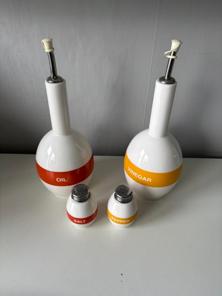 Ensemble de condiments de table en faïence, Enlèvement ou Envoi, Neuf