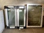3 hoogwaardige kunststof raamkozijnen incl Hr++ Dubbelglas, 75 à 150 cm, 75 à 150 cm, Synthétique, Enlèvement