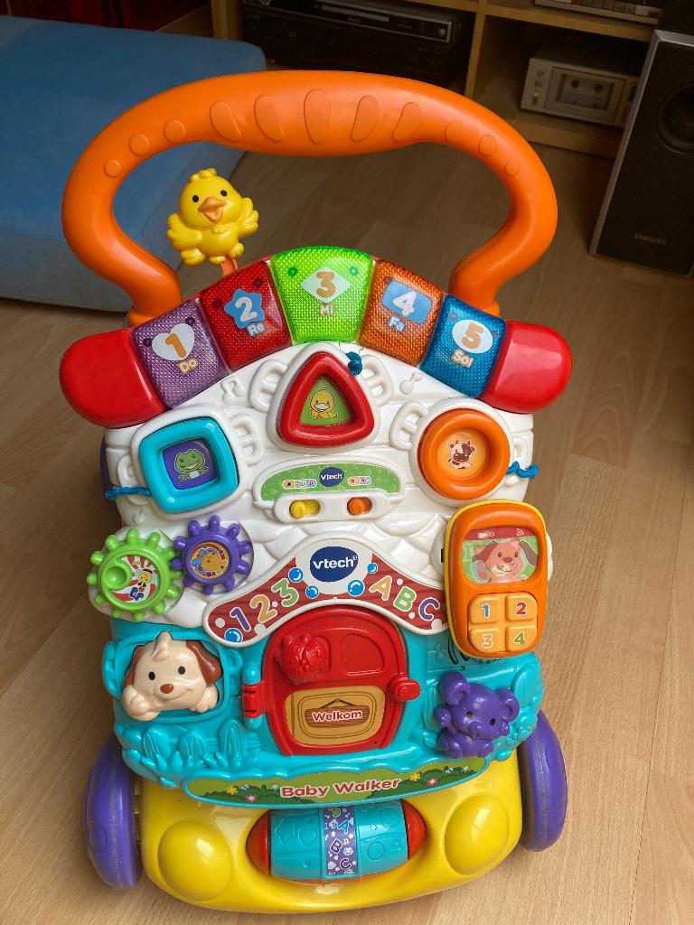 Vtech Baby loopwagen 2in1, Ophalen, Zo goed als nieuw, 6 maanden tot 2 jaar