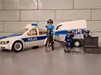 Playmobile politieauto met trailer, Ophalen of Verzenden