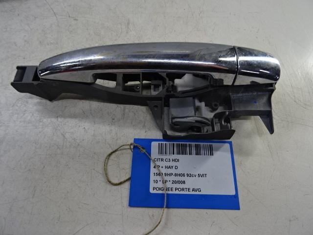 POIGNEE EXTERIEURE AVANT DROITE Citroën C3 (SC), Utilisé, Droite, Citroën