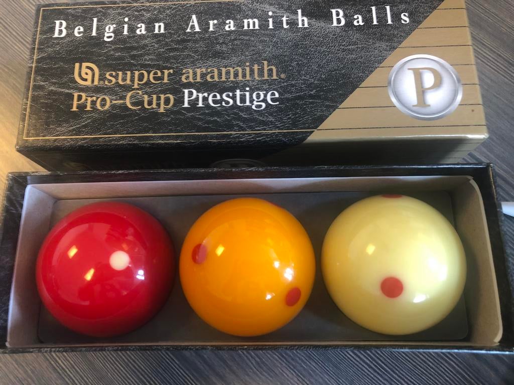 Belgian Aramith Balls, Sports & Fitness, Billards & Billards américains, Enlèvement, Neuf, Queue ou Boules