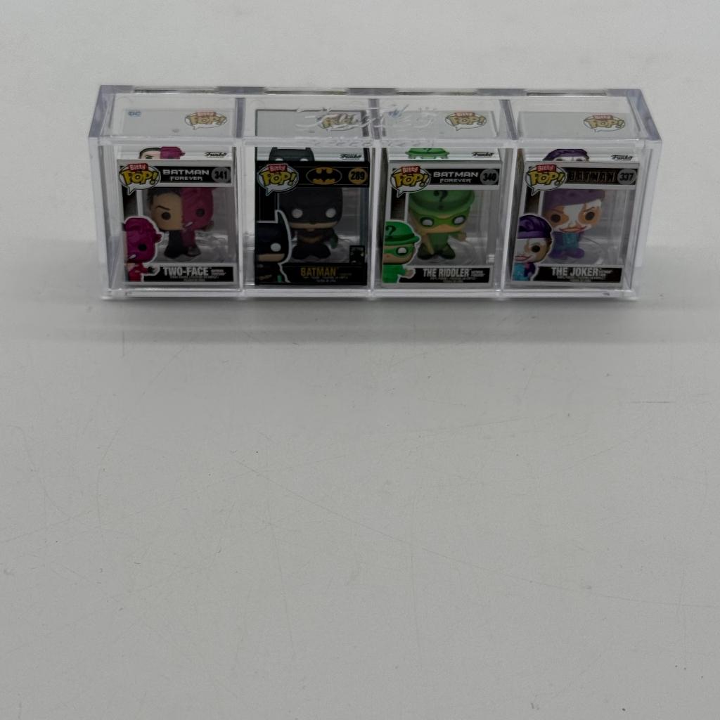 Bitty Pop ! Batman Series 4 - set van 4 stuks - met case, Collections, Jouets miniatures, Enlèvement ou Envoi, Comme neuf
