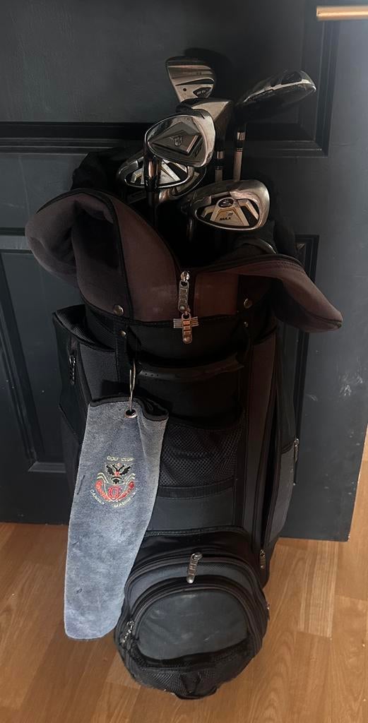 Golfclubs, Ophalen, Zo goed als nieuw, Tas