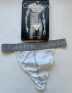 String Calvin Klein pour homme taille M, Envoi, Blanc, Slip