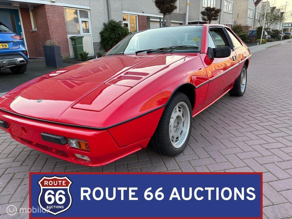 Lotus Eclat | 1985 | Route 66 Auctions, Zwart, Bedrijf, Handgeschakeld, Overige carrosserie