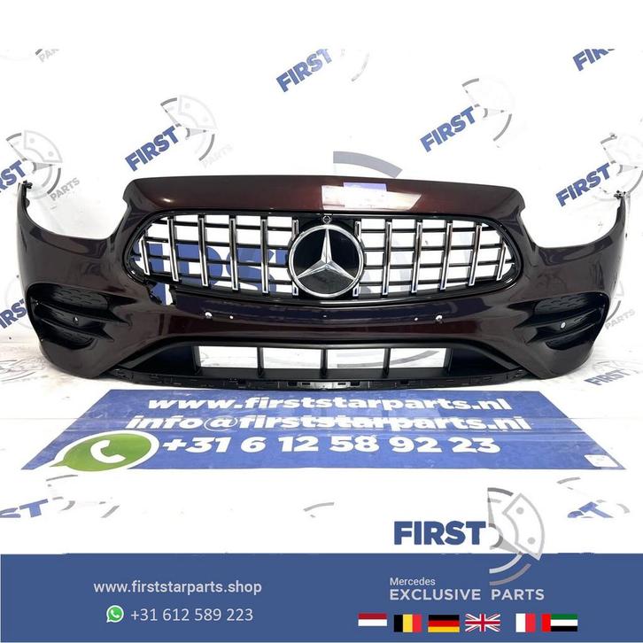 W213 W238 E43 E53 FACELIFT AMG VOORBUMPER PAARS E Klasse + M, Auto-onderdelen, Carrosserie, Bumper, Mercedes-Benz, Voor, Gebruikt