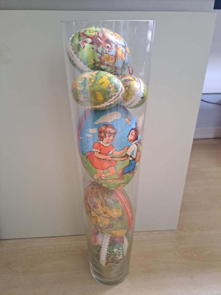 Hoge vaas, 60cm op 15cm brdte bovenaan., Enlèvement