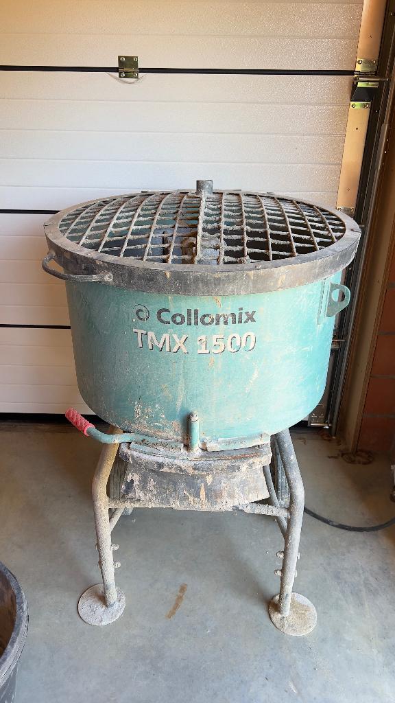 Collomix TMX 1500 Dwangmenger. bj: 2021, Bricolage & Construction, Bétonnières, Enlèvement, Comme neuf