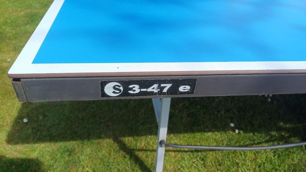 PingPong tafel te koop, Sport en Fitness, Tafeltennis, Gebruikt, Tafel Outdoor, Inklapbaar, Ophalen