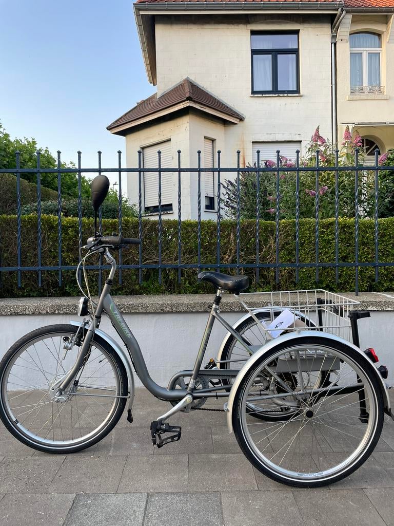 Tri-Bike elektrische driewieler ondersteuning, nieuwstaat, Ophalen of Verzenden, Zo goed als nieuw, Elektrische rolstoel