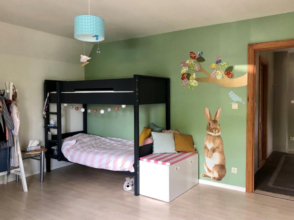 STAPELBED BOPITA, Ophalen, Gebruikt, 90 cm, Tweepersoons