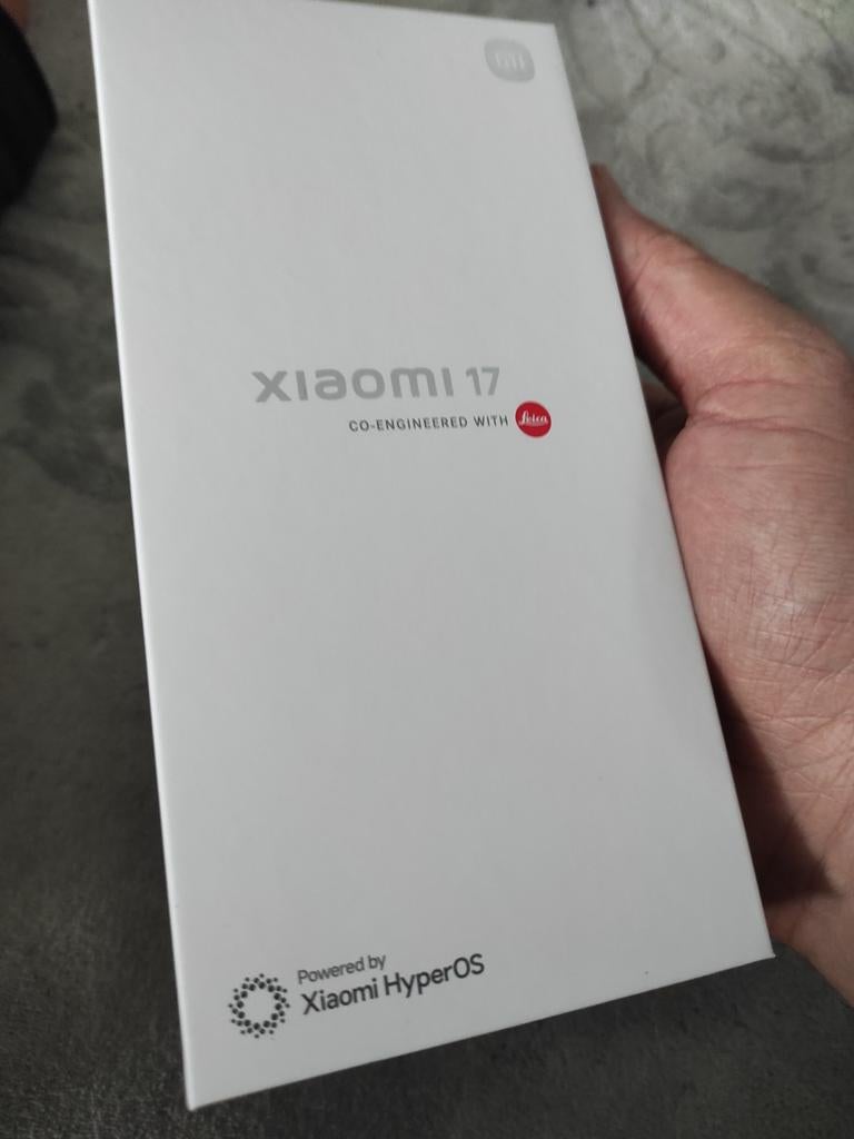 Xiaomi 17, Ophalen, 10 megapixel of meer, Zwart