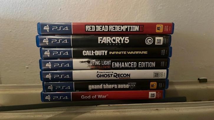 ps4 games (apart verkrijgbaar), Games en Spelcomputers, Games | Sony PlayStation 4, 2 spelers, Ophalen of Verzenden, Refurbished