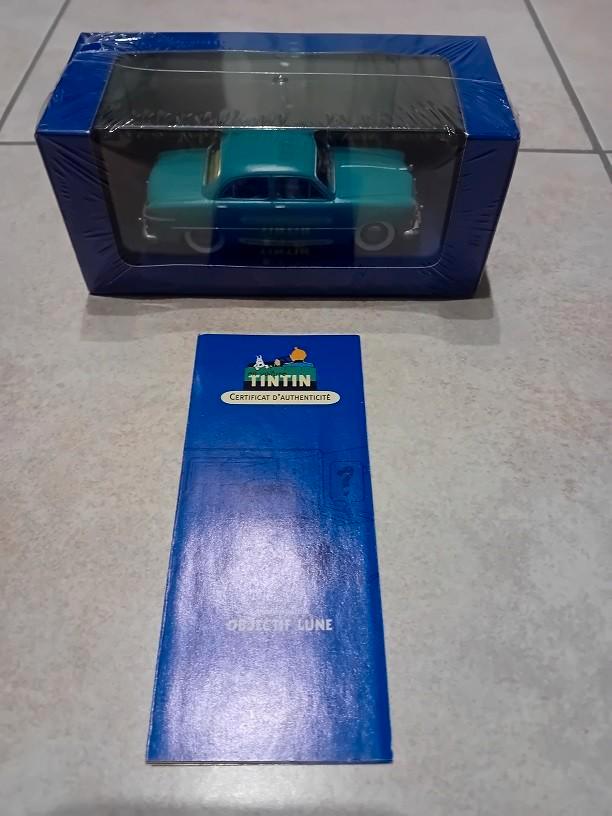 Kuifje auto nr 49 De Ford Custom GESEALD, Collections, Personnages de BD, Neuf, Autres types, Tintin, Enlèvement ou Envoi