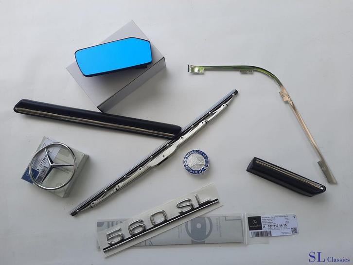 -SL Classics- Carrosserie onderdelen Mercedes SL SLC W107 R1, Auto-onderdelen, Carrosserie, Mercedes-Benz, Nieuw, Ophalen of Verzenden