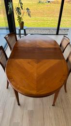 Kersenhouten tafel, Huis en Inrichting, Tafels | Eettafels, Ophalen, Gebruikt, 100 tot 150 cm, Vijf personen of meer