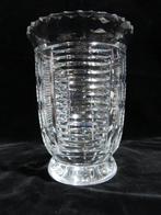 Art Déco: beau vase en cristal taillé!, Enlèvement ou Envoi