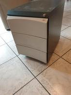 Ladeblok bureau, Ophalen, Met wielen, Zo goed als nieuw, Bureau