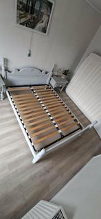 25 Houten bed 150 cm/Houten bed 150 cm, Huis en Inrichting, Ophalen, Gebruikt, 210 cm, Tweepersoons