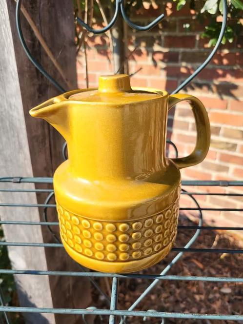 Cafetière Melitta Copenhagen — Jaune ocre — années 1970, Antiquités & Art, Antiquités | Services (vaisselle) pièces, Enlèvement