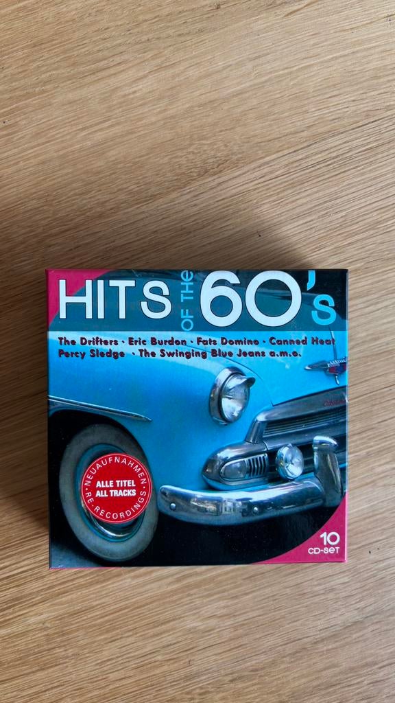Années 1960 (boîte de CD ; 10x CD), CD & DVD, CD | Autres CD, Enlèvement, Comme neuf