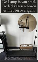 Stalen lamp lijkt op kevin reilly lamp, Ophalen, Zo goed als nieuw, Metaal