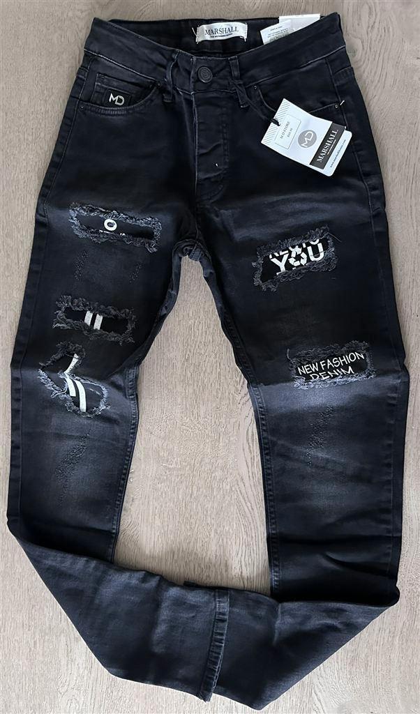 Marshall Denim Jeans ~NIEUW~ [10] Maat 31, Kleding | Heren, Spijkerbroeken en Jeans, Nieuw, W32 (confectie 46) of kleiner, Zwart