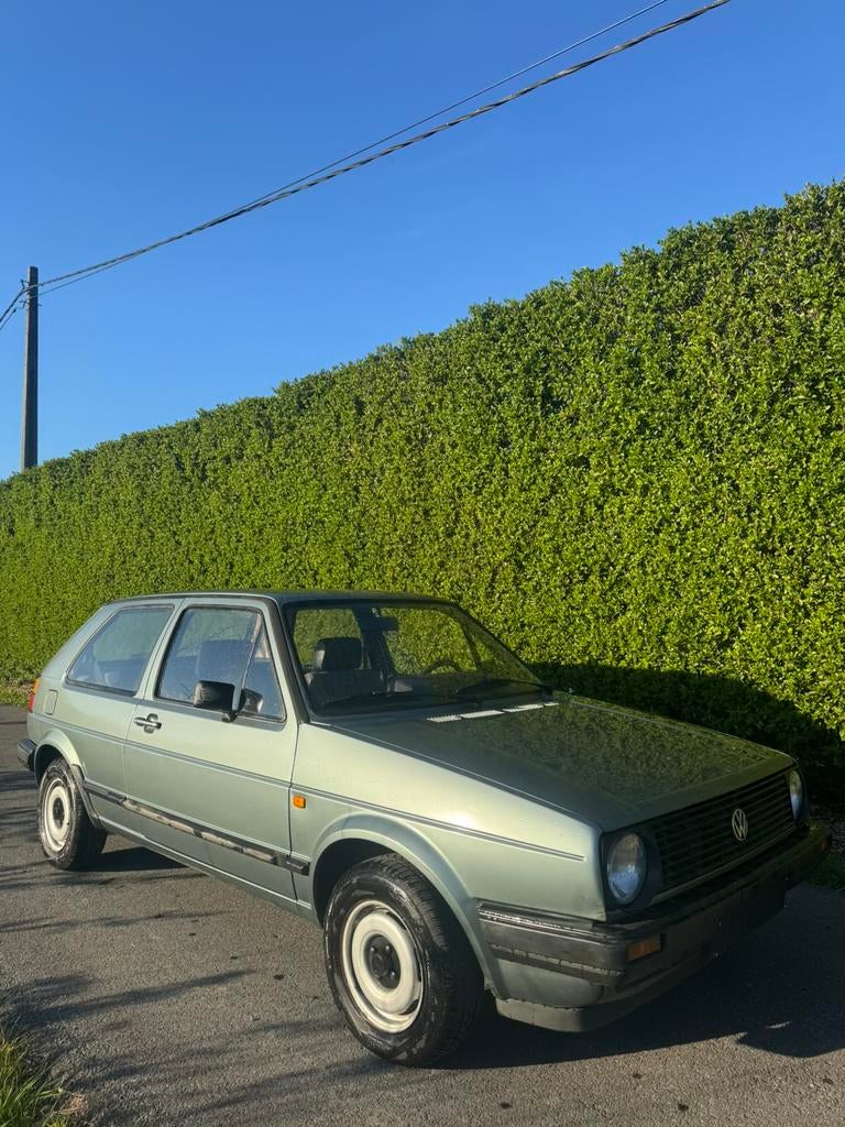 Volkswagen Golf 2 (1987) – 1.6 benzine – 89.000 km, Auto's, Voorwielaandrijving, 1600 cc, Handgeschakeld, Golf