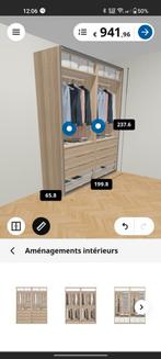 Armoire PAX Ikea porte coulissante, une miroire, Maison & Meubles, Enlèvement