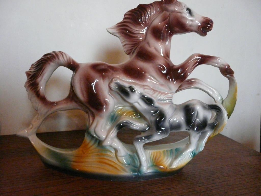 Cheval en céramique, Enlèvement ou Envoi