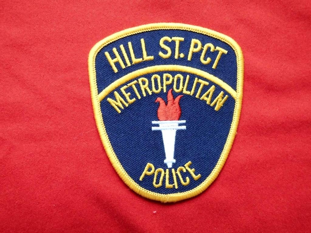SPECIAAL HILL STREET PCT PATCH UIT POLITIE SERIE, Ophalen of Verzenden, Nieuw, Tv, Kleding