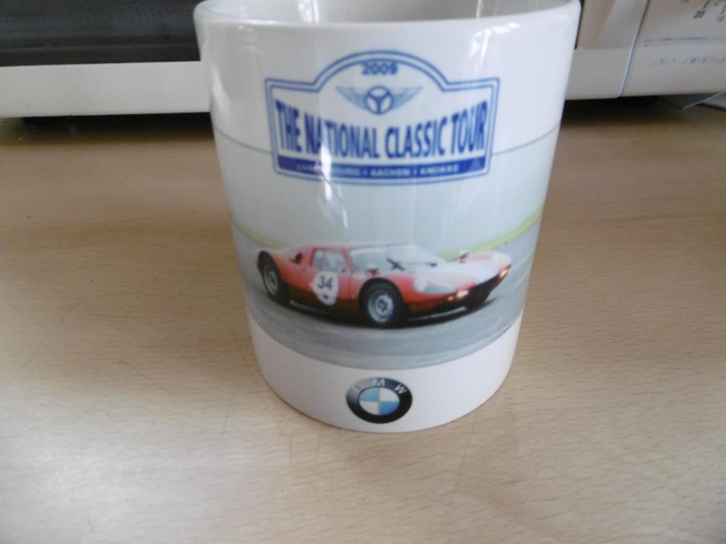 bmw verzamel tas /mok "the national classic tour" 2009, Auto diversen, Overige Auto diversen, Ophalen of Verzenden