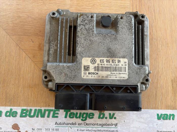 Ordinateur gestion moteur d'un Volkswagen Touran, Volkswagen, -, 3 mois de garantie, Utilisé