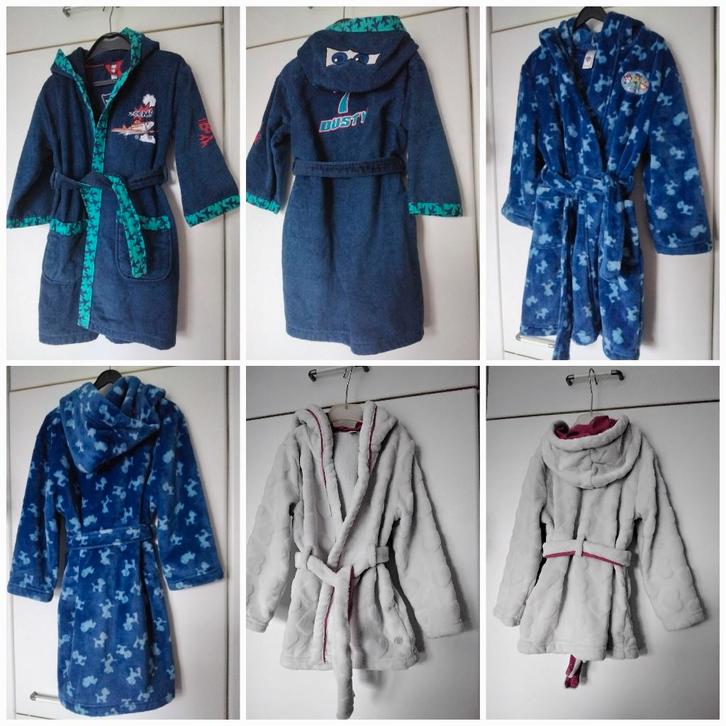 Badjassen voor kinderen /T. 92 - 104 - 122/128, Kinderen en Baby's, Kinderkleding | Overige, Zo goed als nieuw, Jongen of Meisje