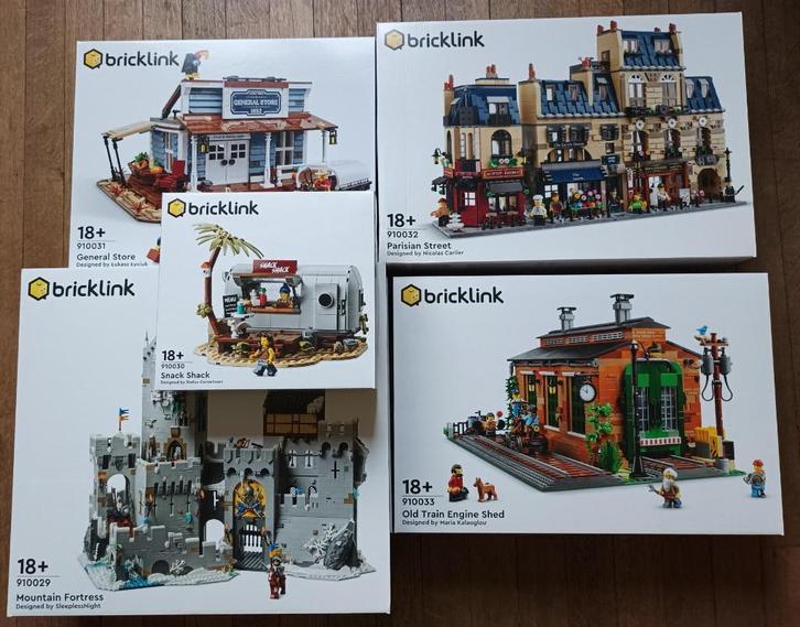 Lot 5 Lego Bricklink designer program series 1 neuf scellé, Enfants & Bébés, Jouets | Duplo & Lego, Neuf, Lego, Ensemble complet