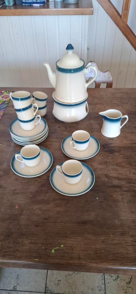 Service à the vintage Boch, Antiquités & Art, Enlèvement