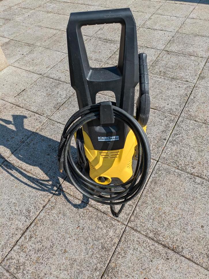 Kaercher K3 hogedrukreiniger, Jardin & Terrasse, Nettoyeurs haute pression, Utilisé, Électrique, Avec arrêt et démarrage automatiques