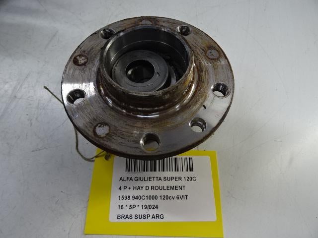 WIELNAAF LINKS ACHTER Alfa Romeo Giulietta (940), Gebruikt, Alfa Romeo