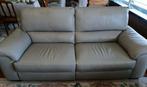 Lederen salon grijs, Ophalen, Zo goed als nieuw