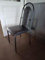 Lederen stoel 5x, Ophalen, Zo goed als nieuw